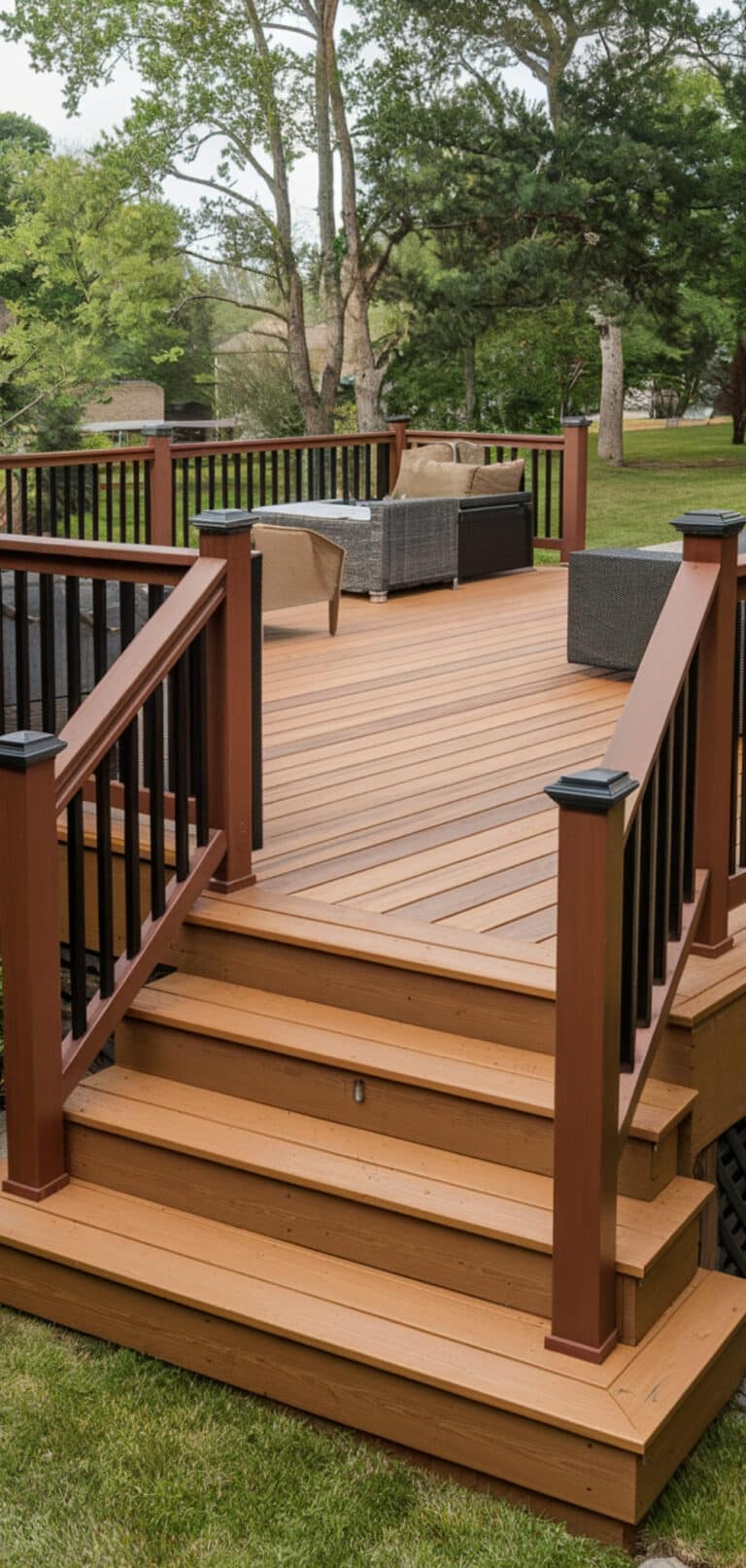 18 Best Painted Deck Stain Ideas - The Mega Mom