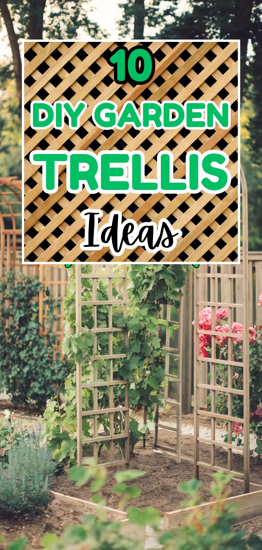 DIY Garden Trellis