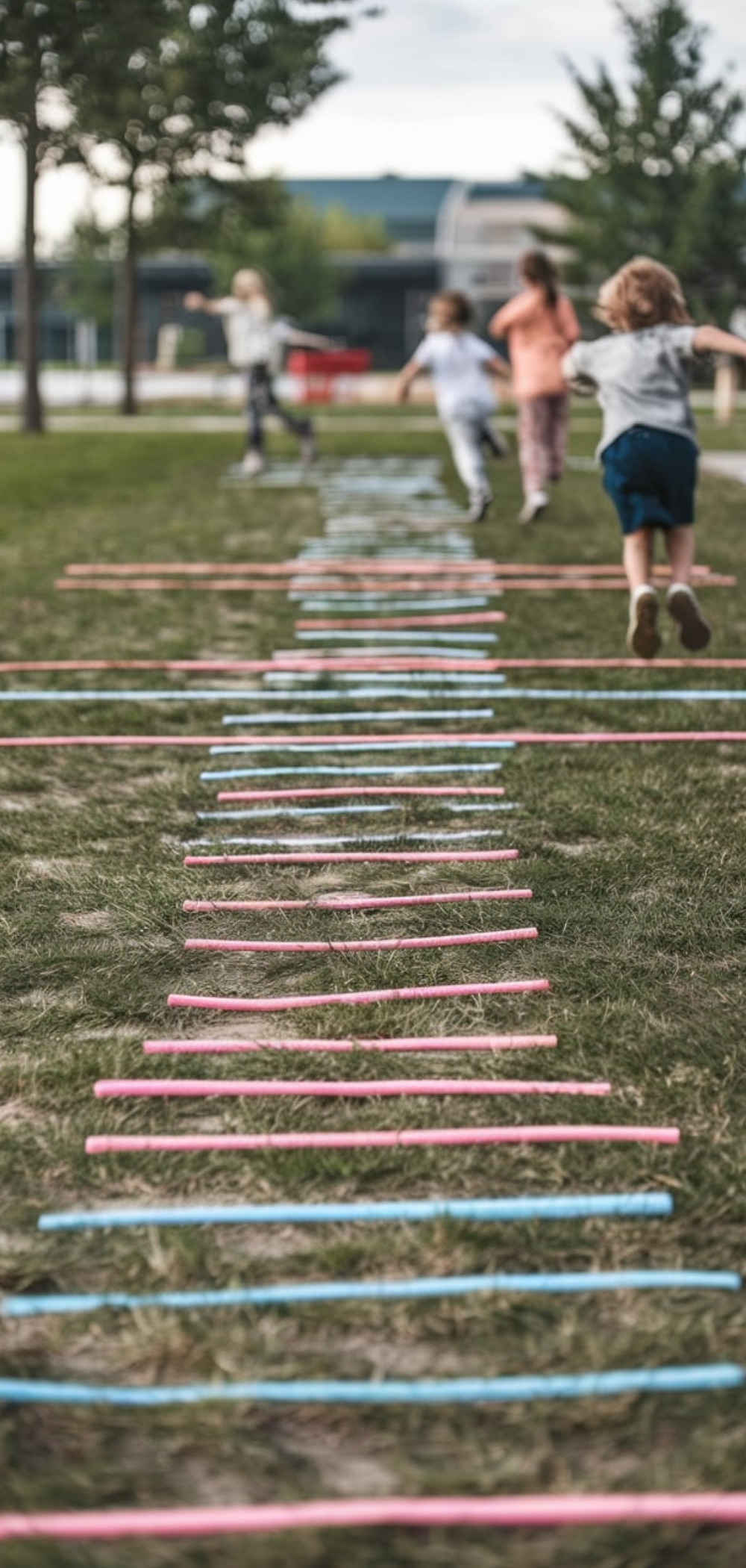 Chalk Obstacle Course