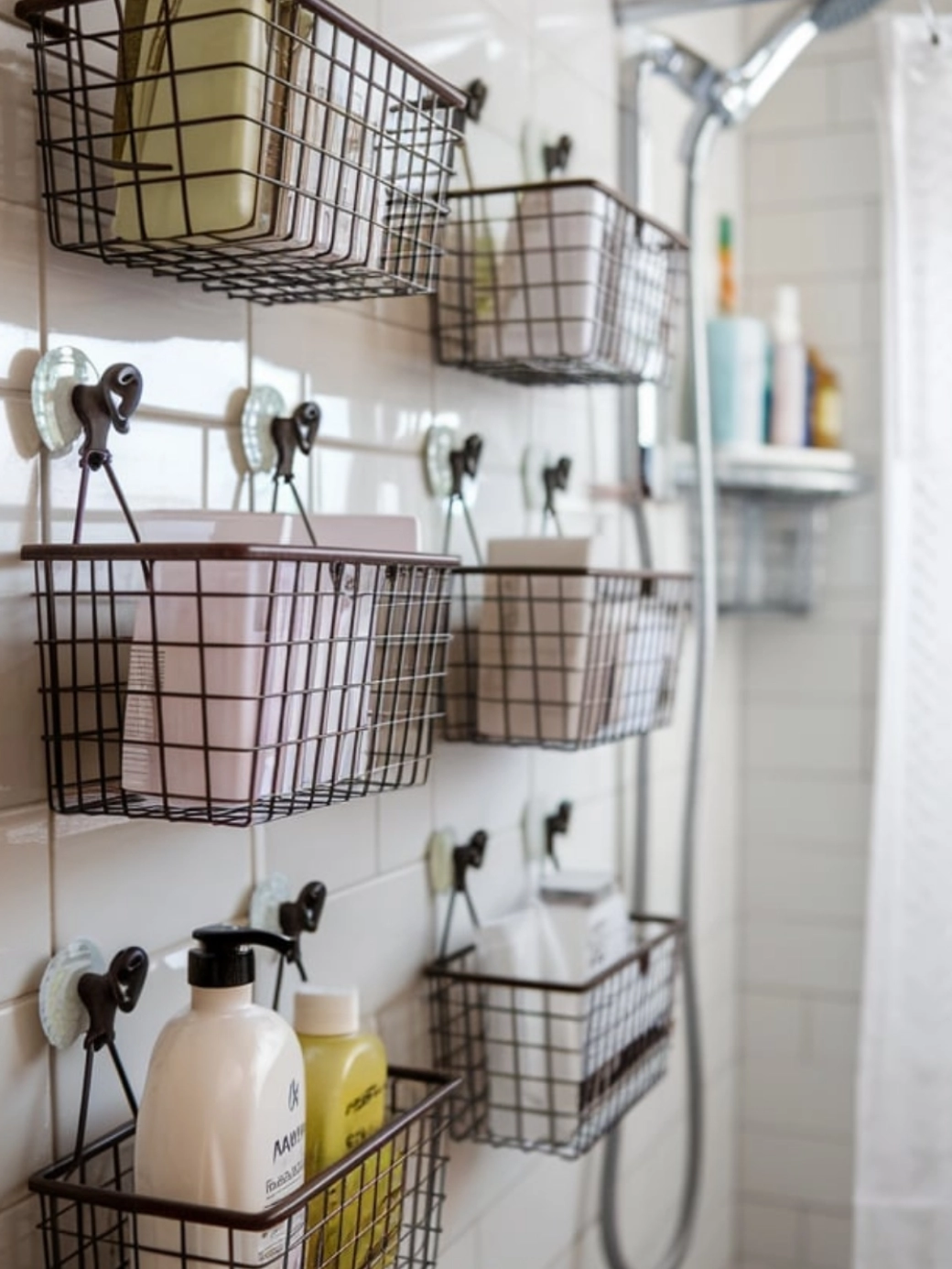 14 Innovative Shower Storage Ideas