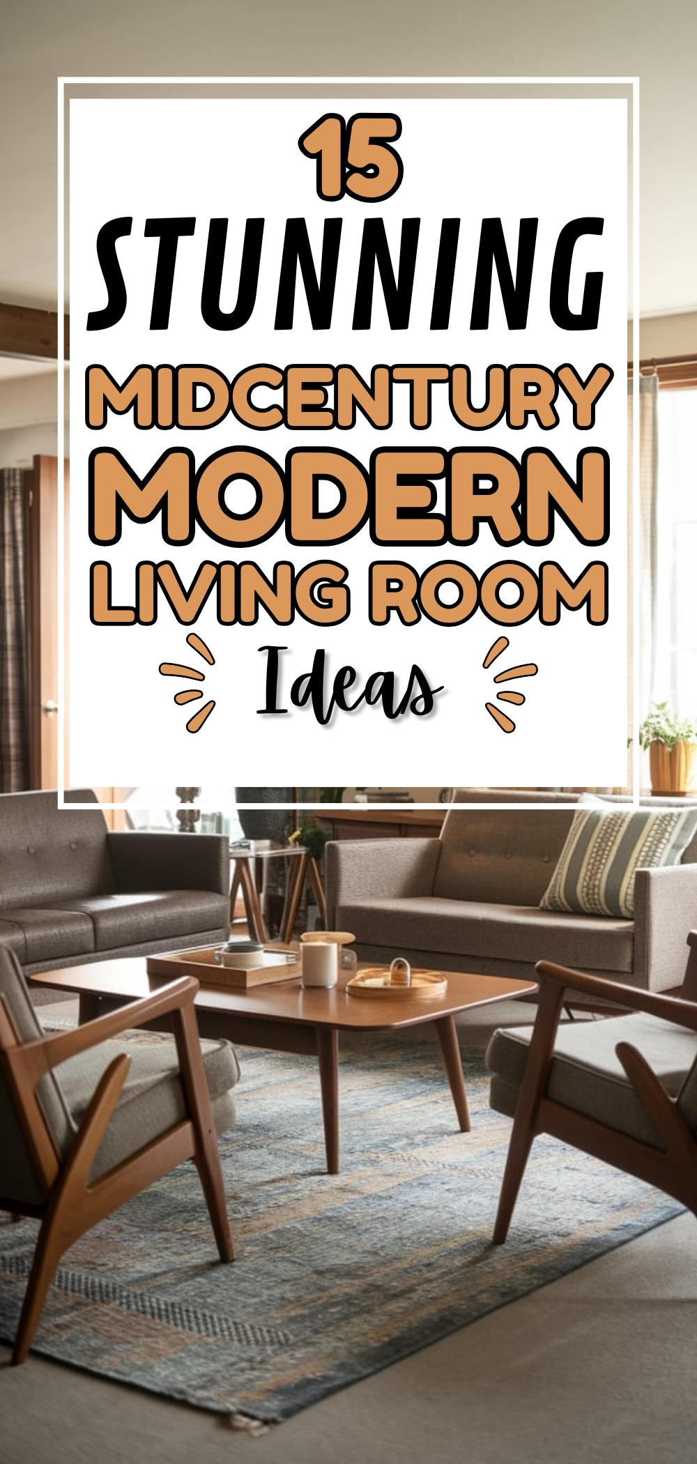 Midcentury Modern Living Room