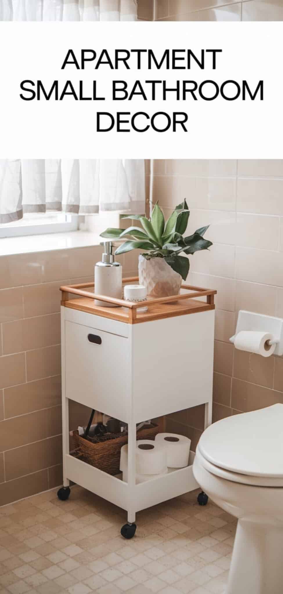 Illustration of Textured Small Apartment Bathroom Accessories