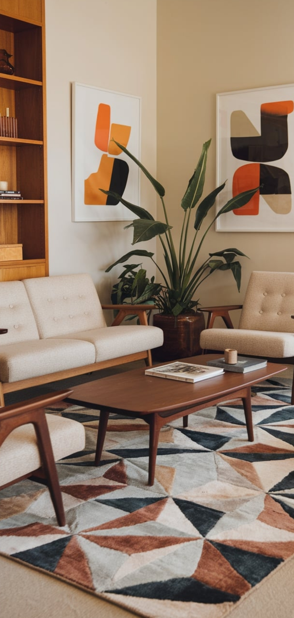 Midcentury Modern Living Room