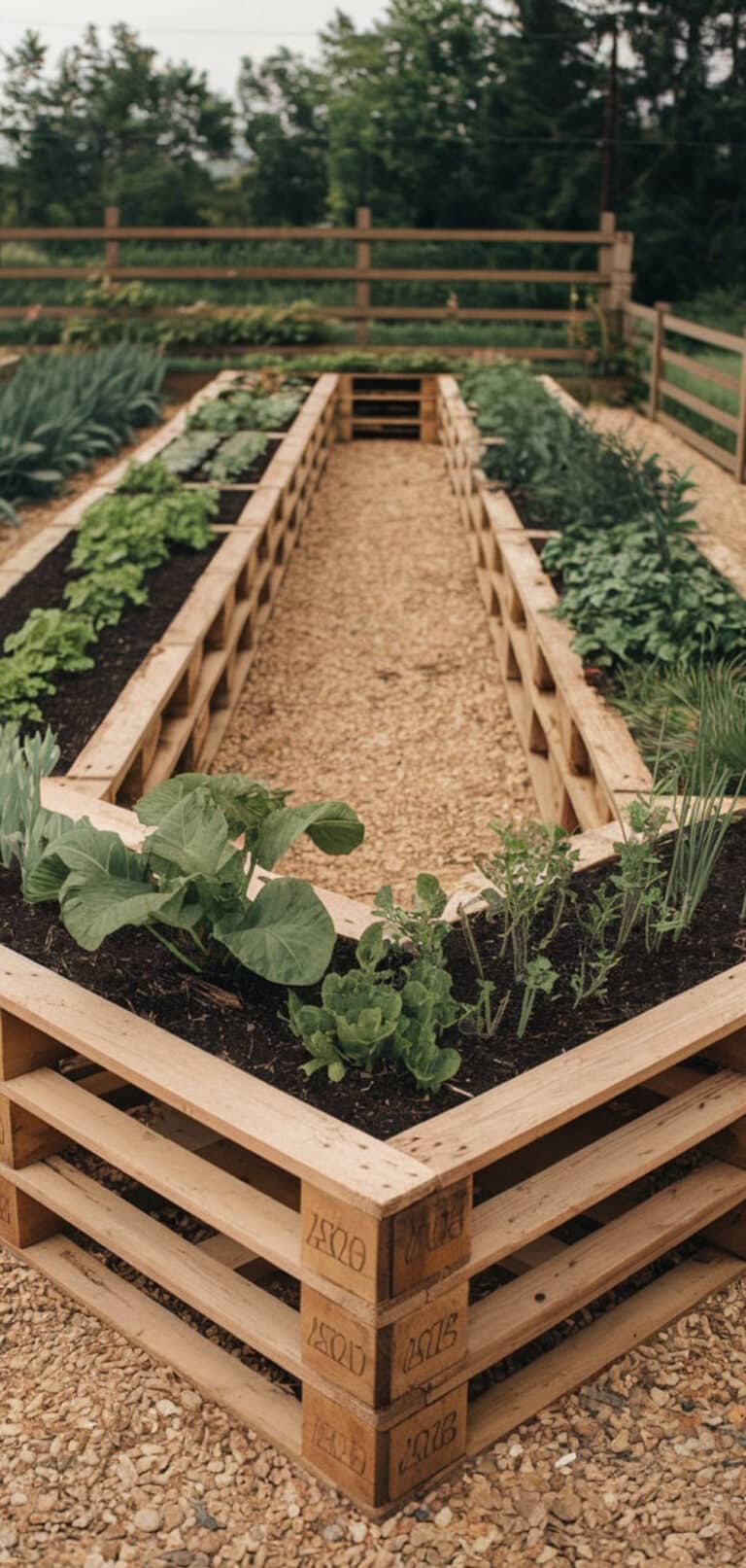 15+ Creative DIY Raised Bed Garden Ideas From Pallets - The Mega Mom