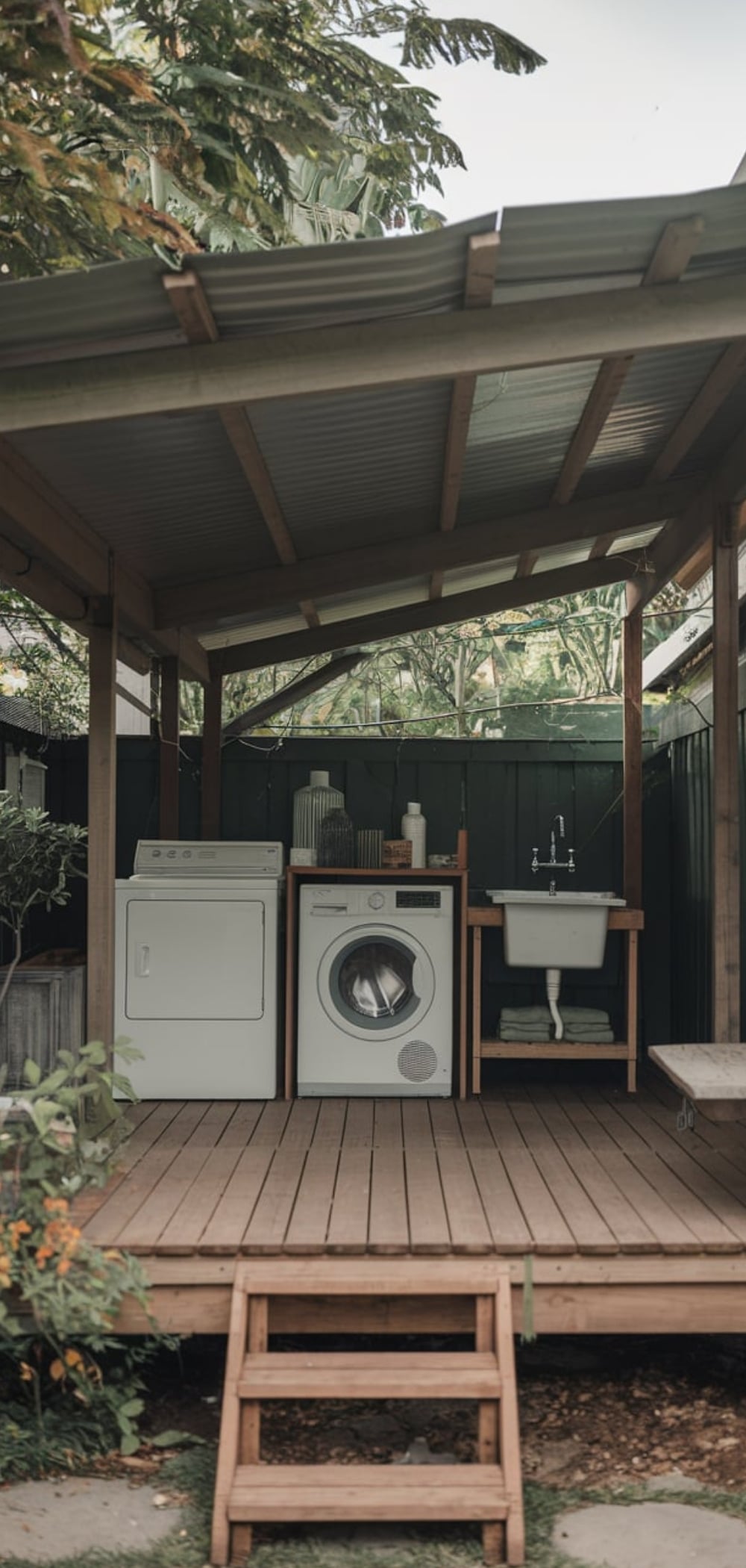 Outdoor Laundry Room