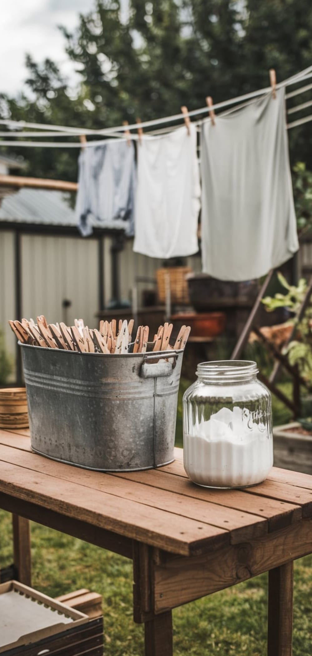 Outdoor Laundry Room