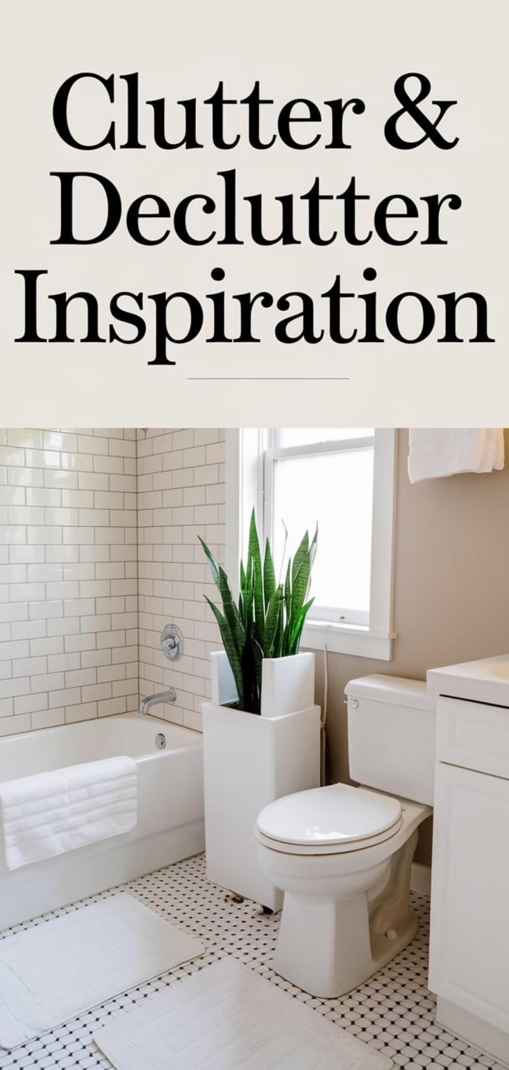 Clutter & Declutter inspiration 