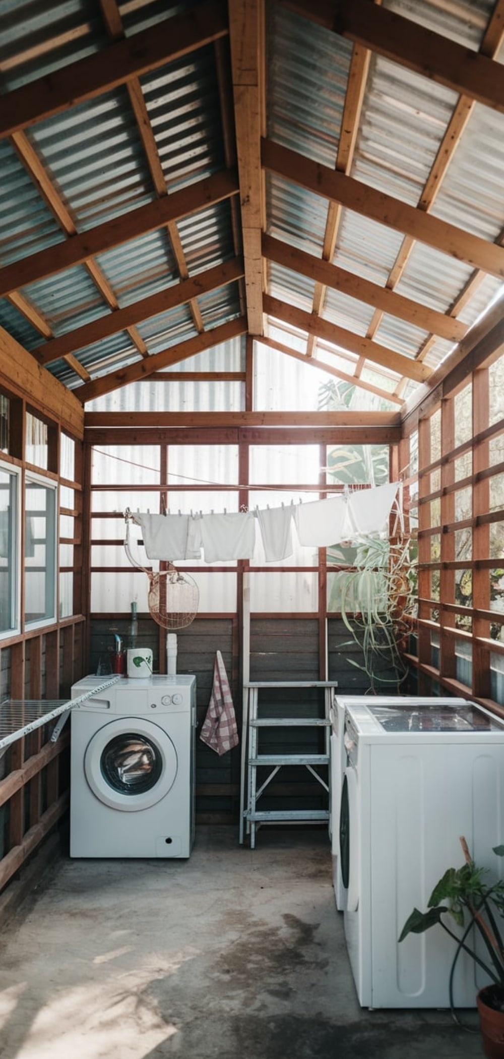 Outdoor Laundry Room