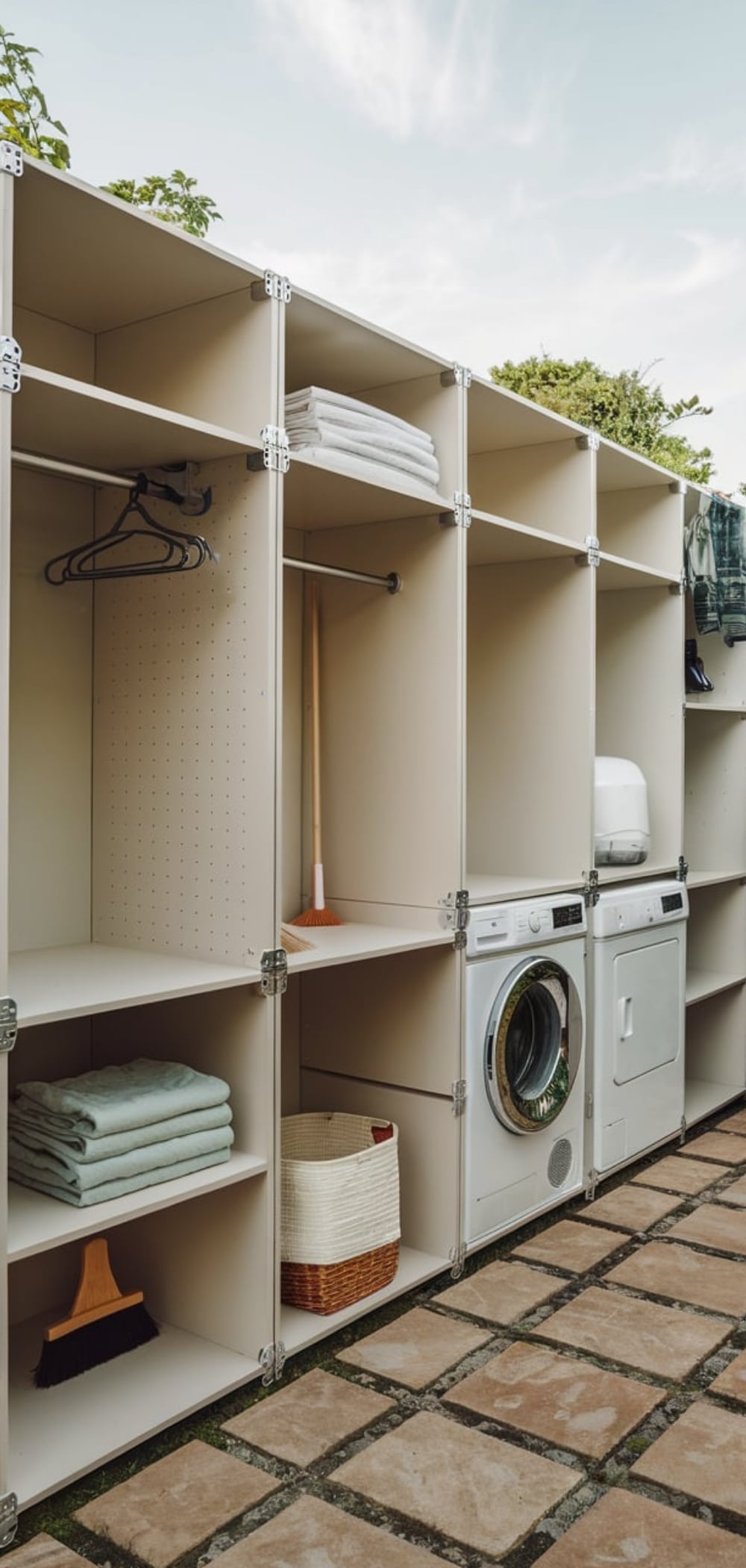 Outdoor Laundry Room