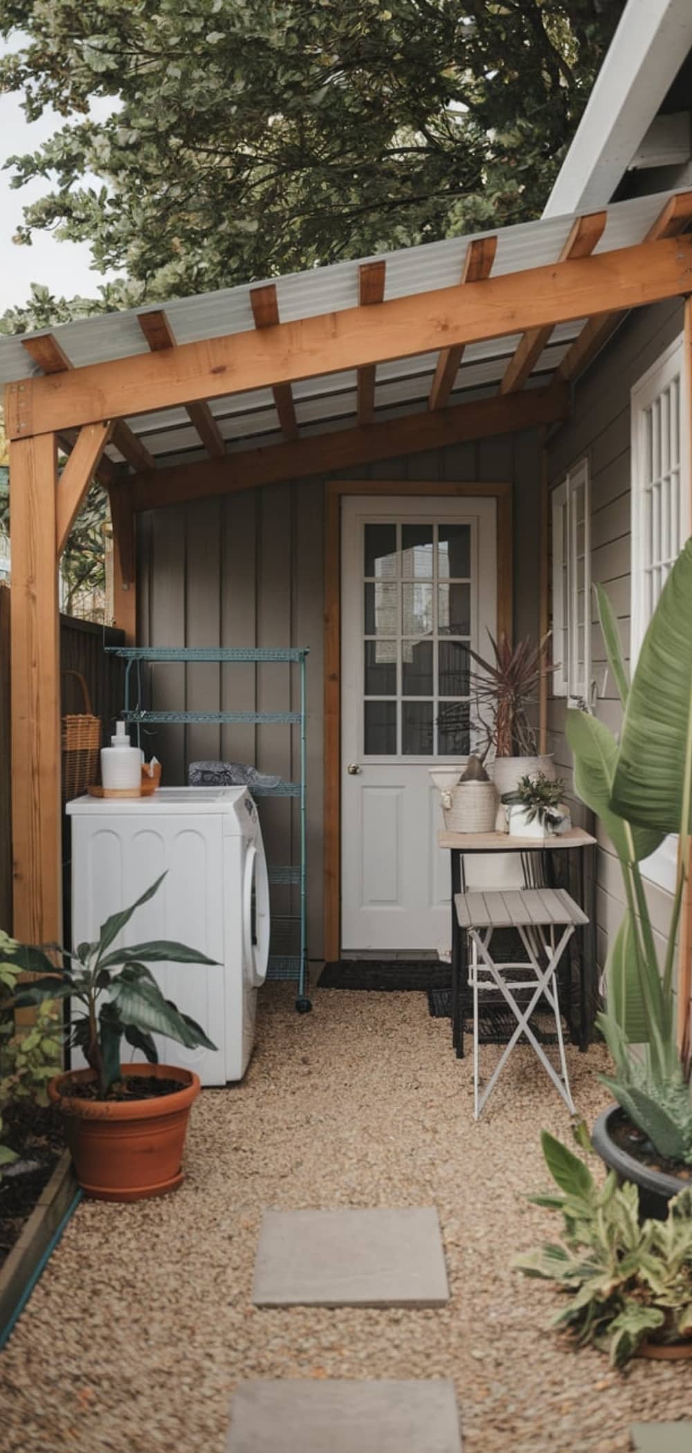 Outdoor Laundry Room