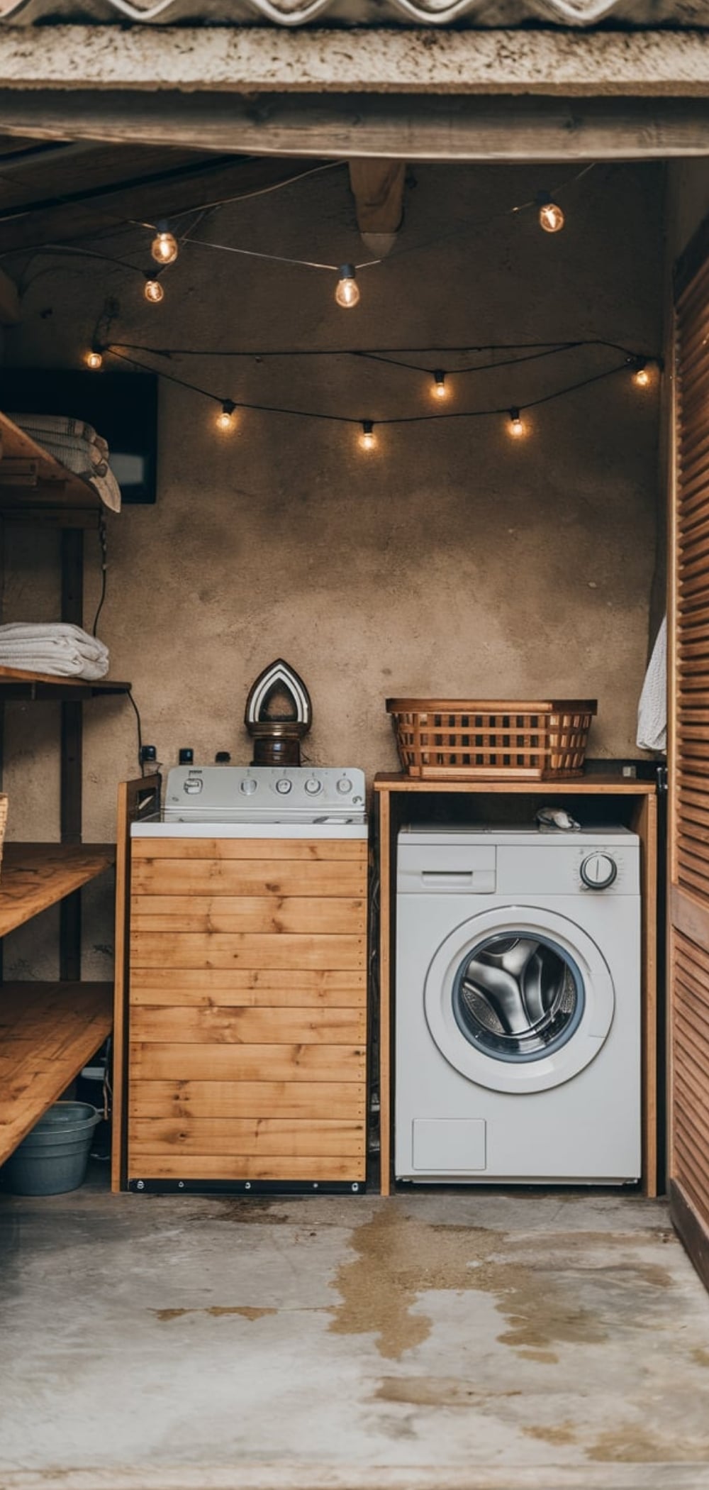 Outdoor Laundry Room