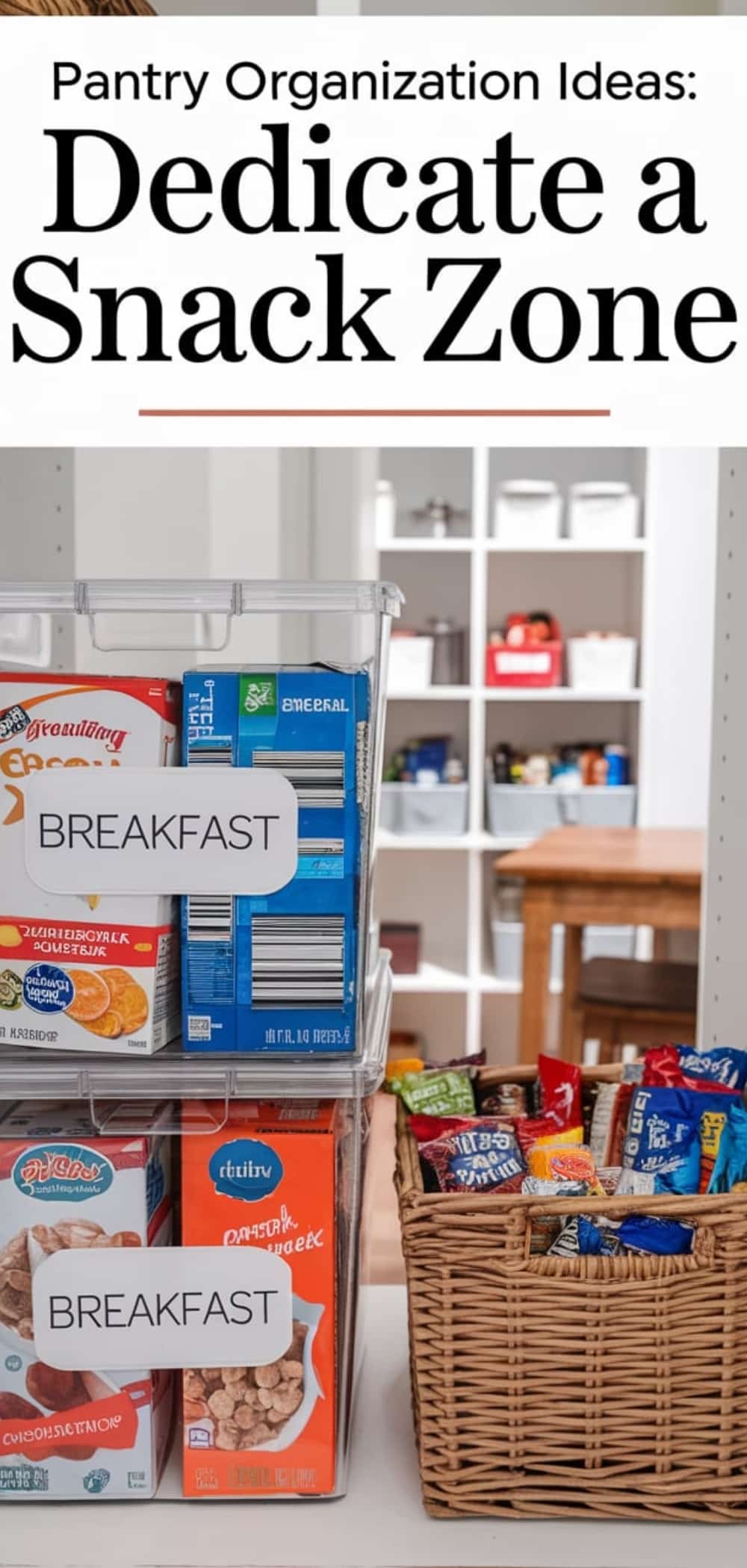 Pantry Organization Ideas