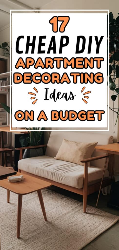 Curated visual reference: Budget Decorating Apartment Course Reference: 17 Cheap DIY Apartment Decorating Ideas On A Budget