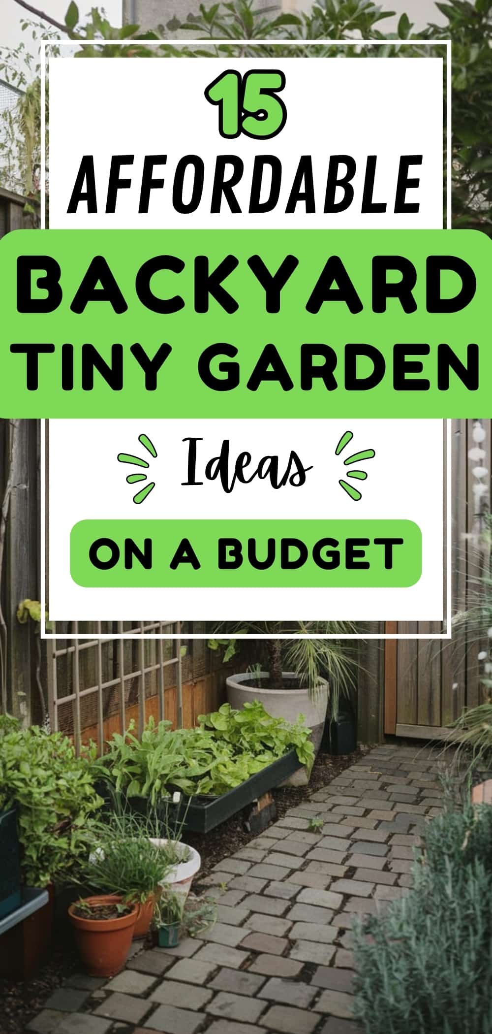 Tiny Garden Ideas