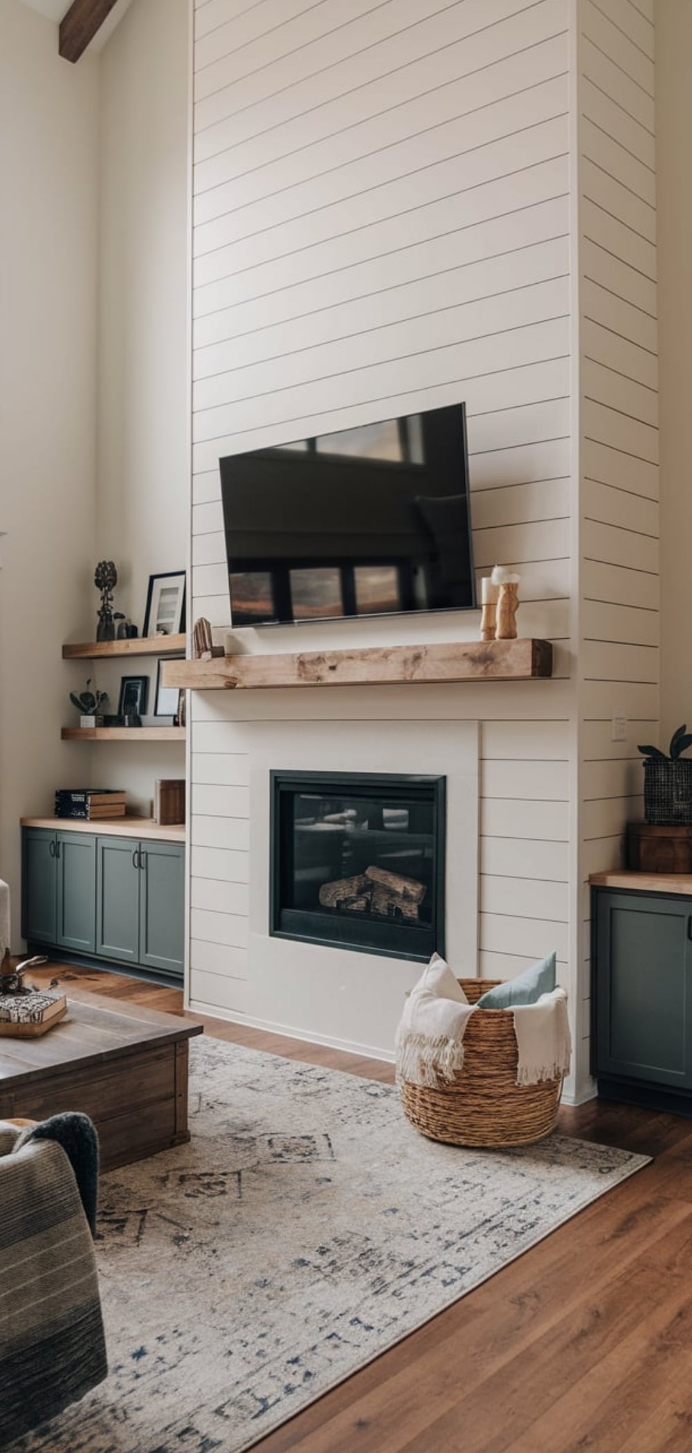 Shiplap Fireplace