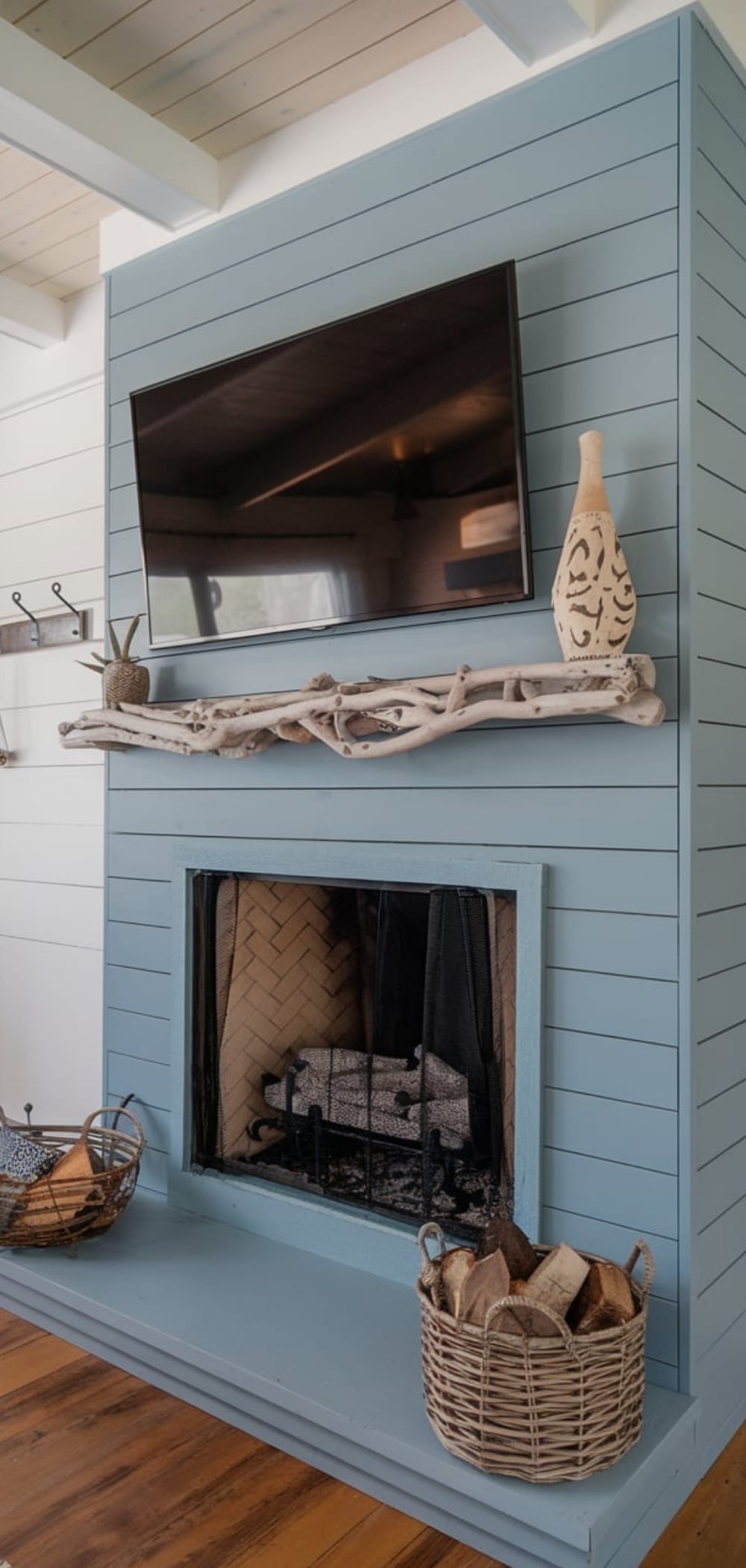 Shiplap Fireplace