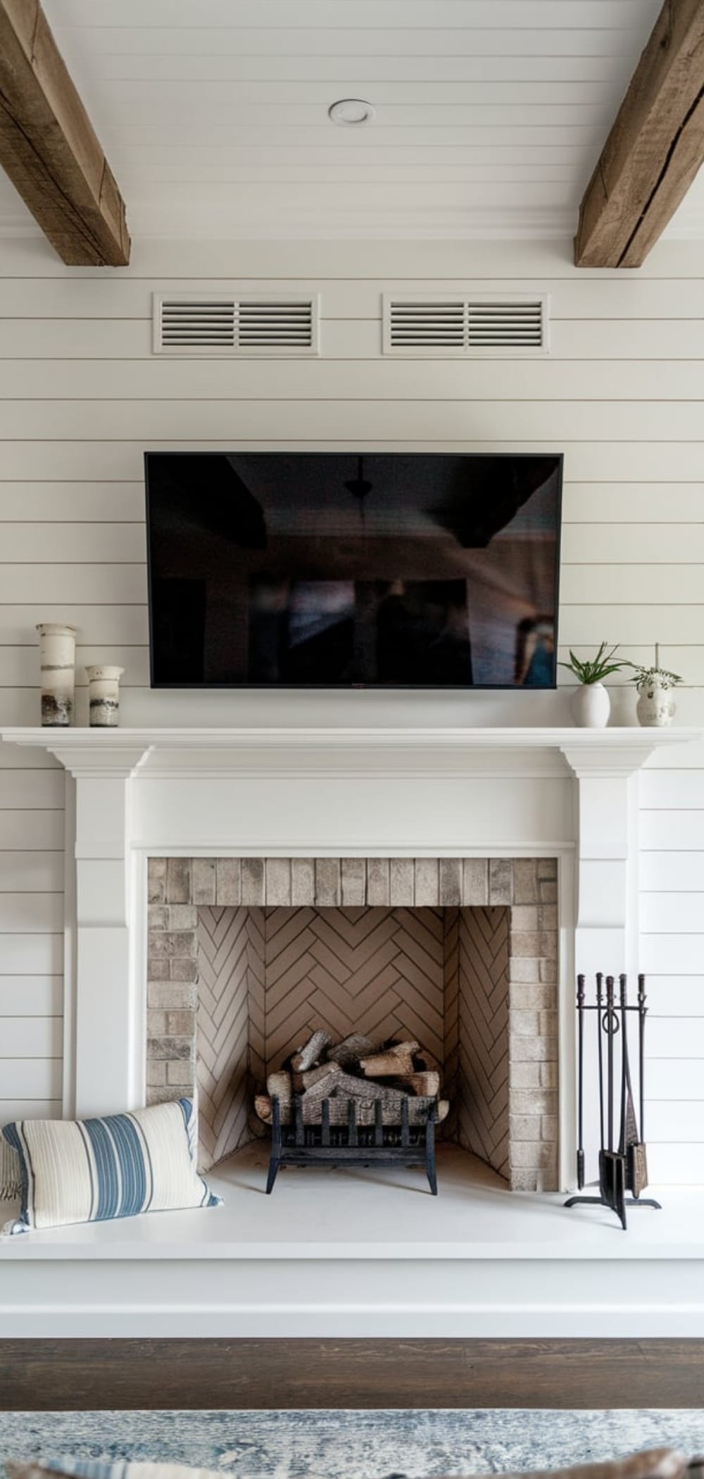 Shiplap Fireplace