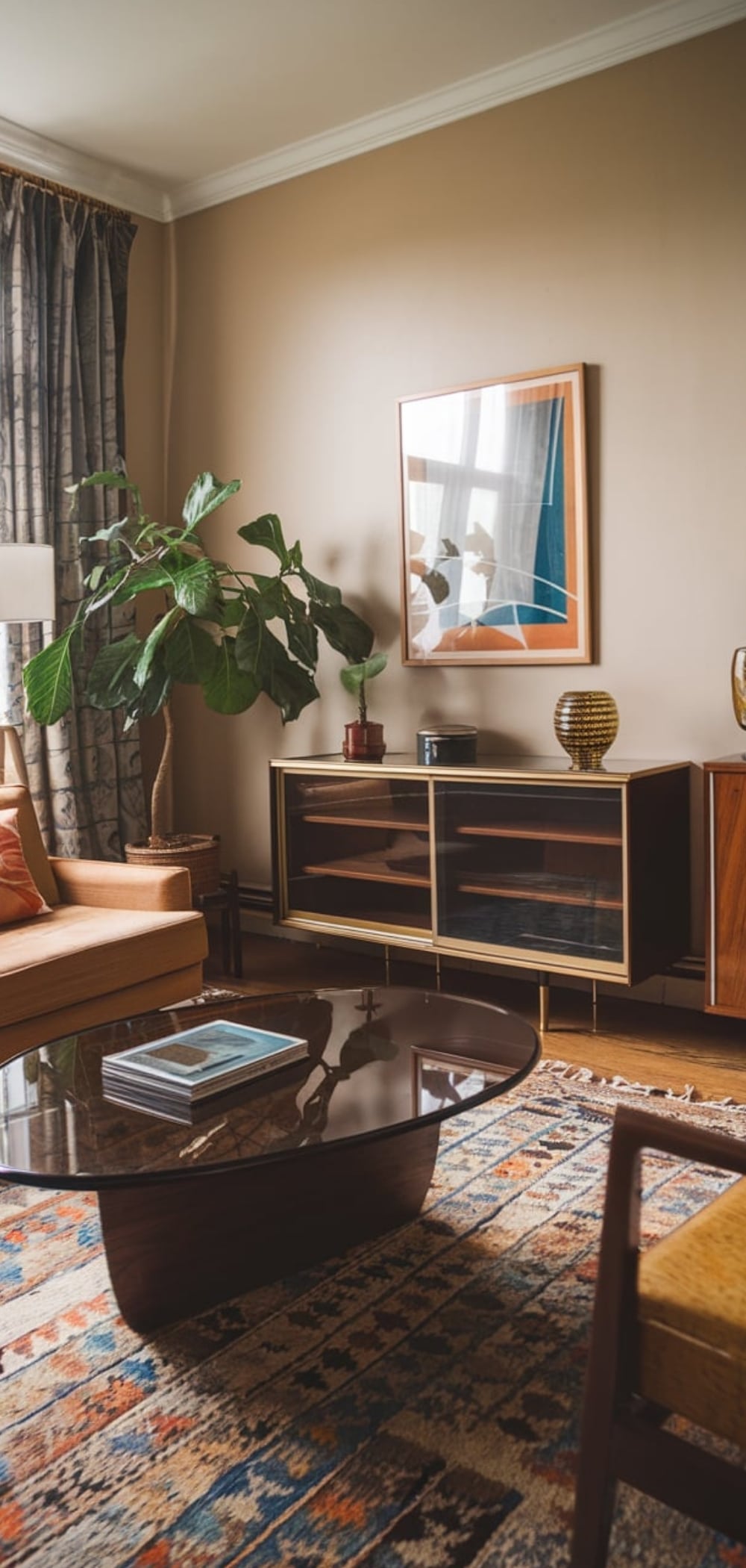 Eclectic Living Room