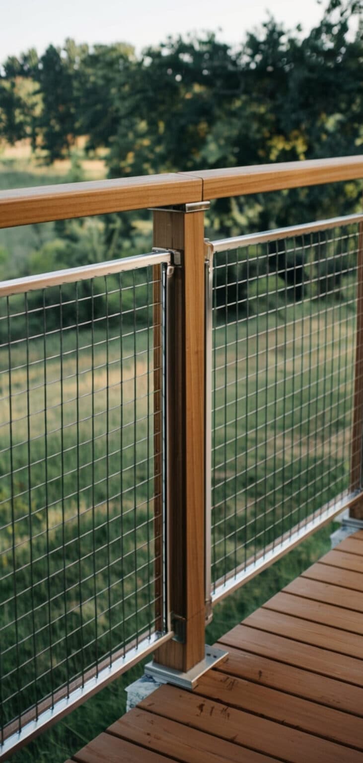17 Beautiful Fence Deck Railing Ideas - The Mega Mom