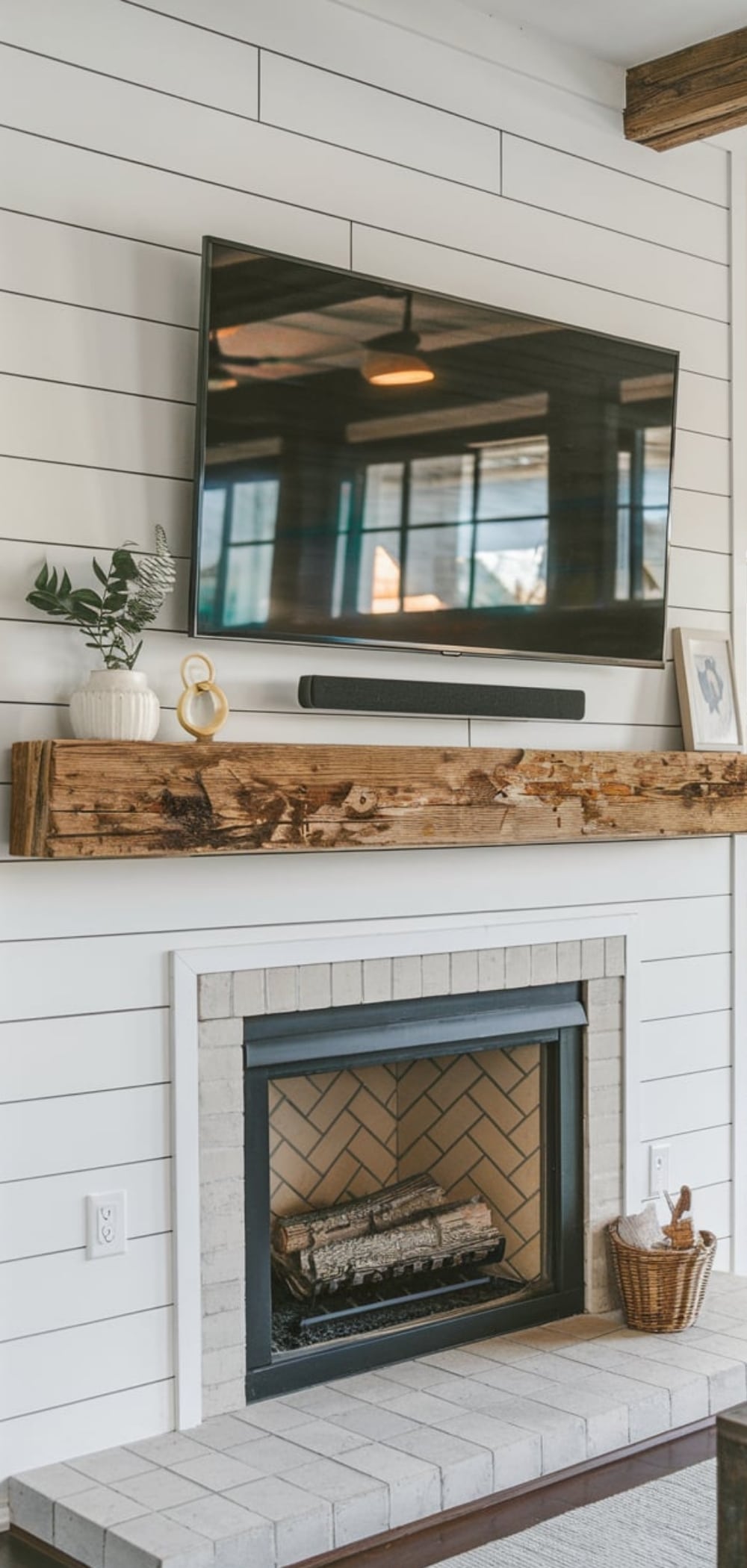 Shiplap Fireplace