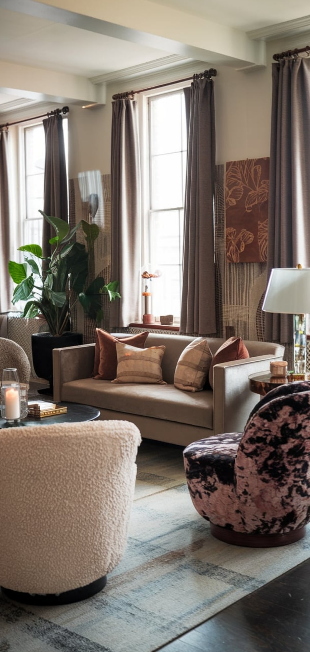 Eclectic Living Room