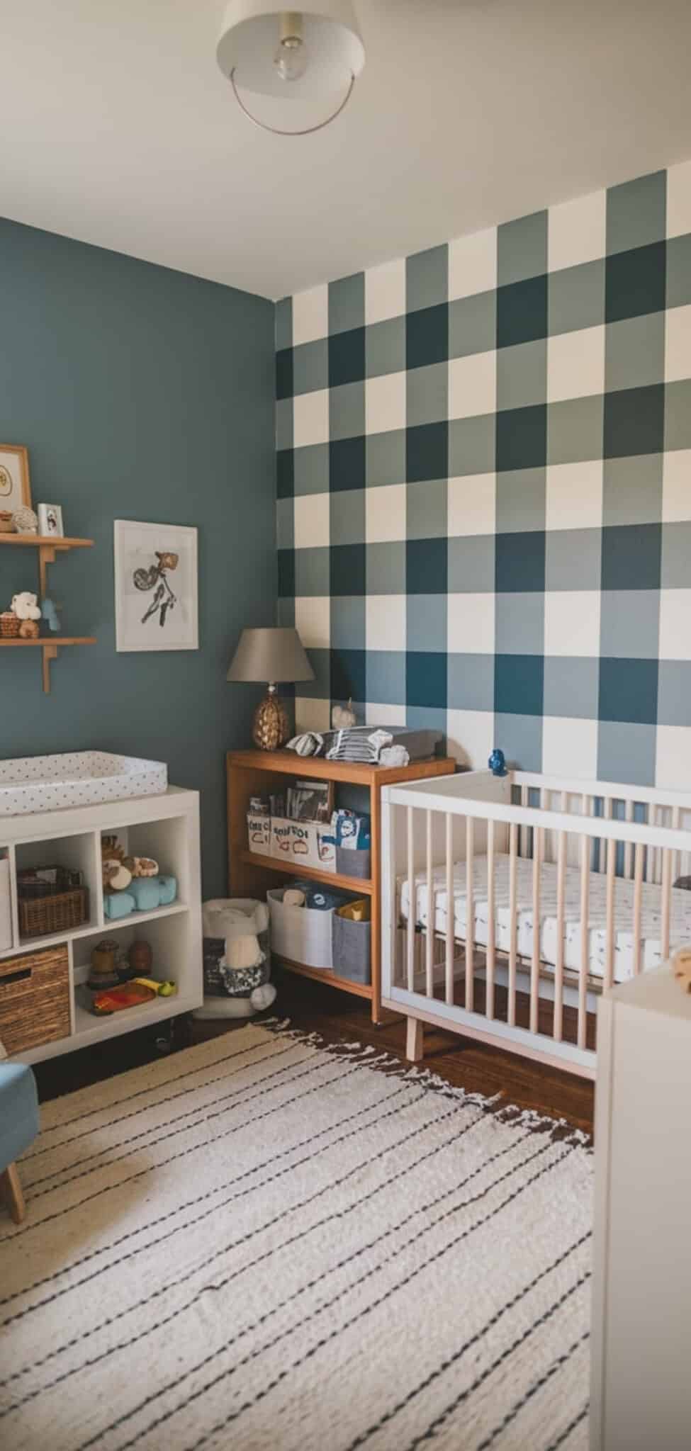 17 Trendy Accent Wall Baby Boy Nursery Ideas - The Mega Mom