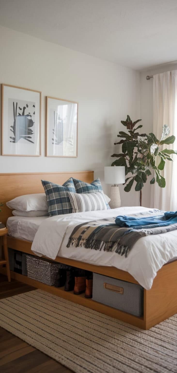 17+ Innovative Small Bedroom Storage Ideas - The Mega Mom