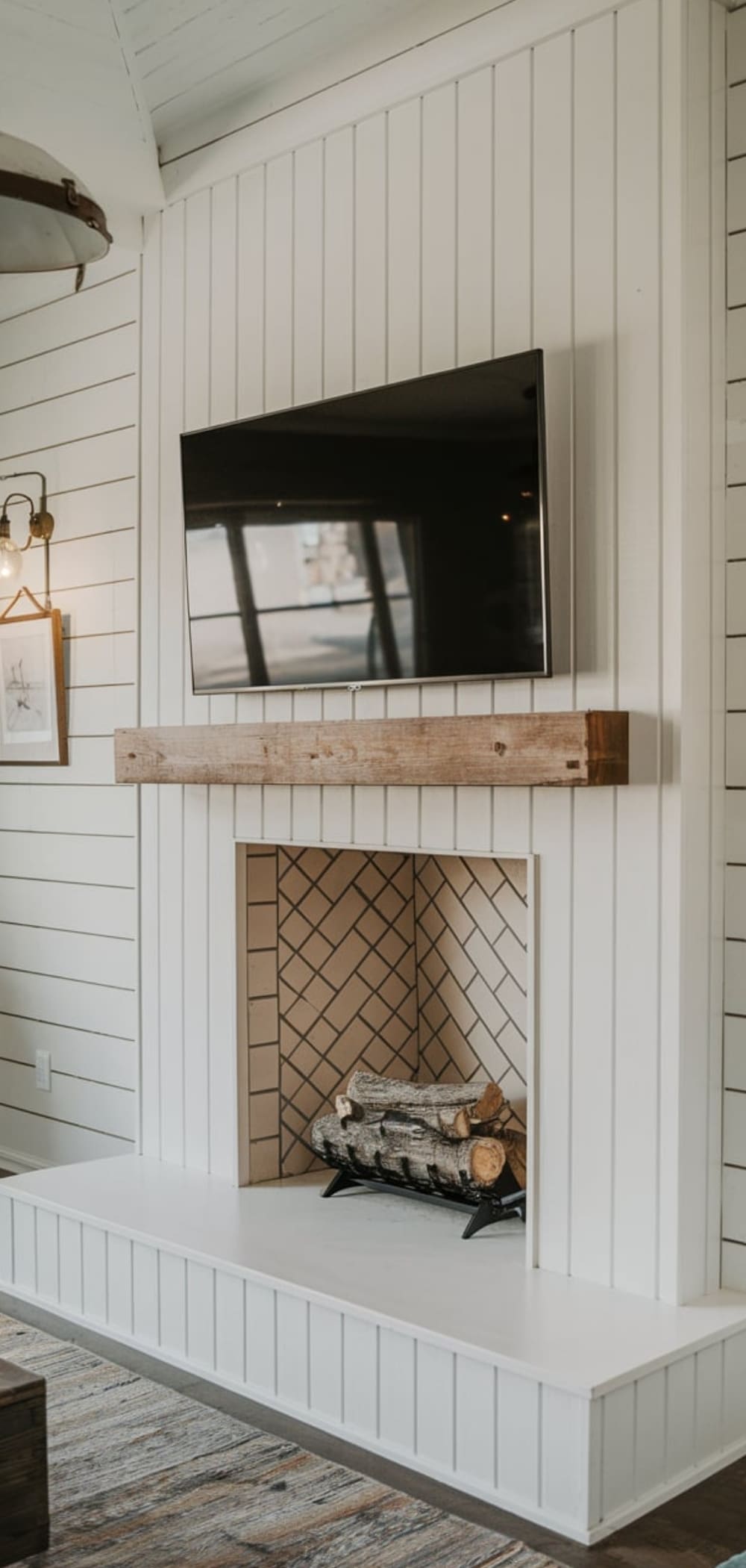 Shiplap Fireplace