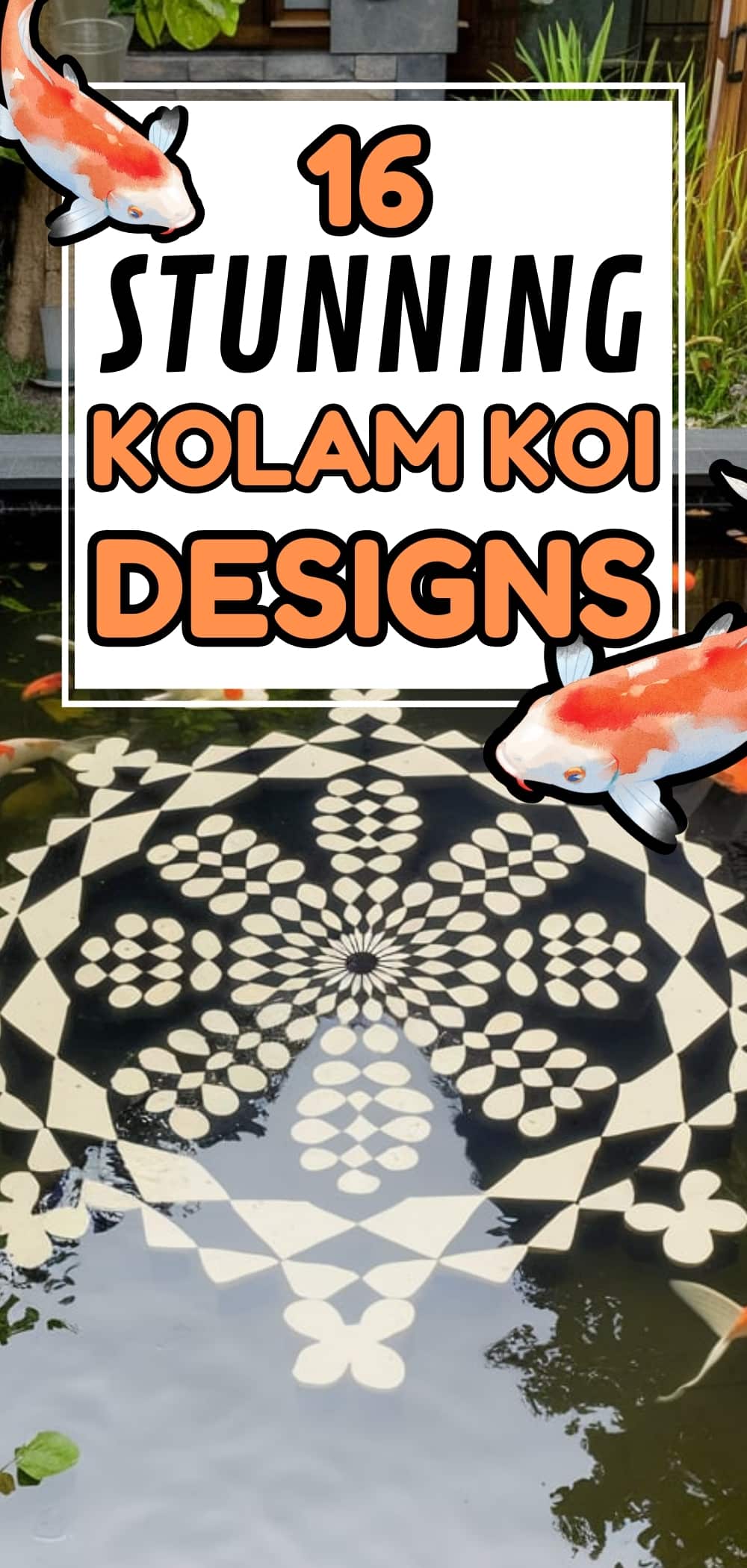 Kolam Koi Designs