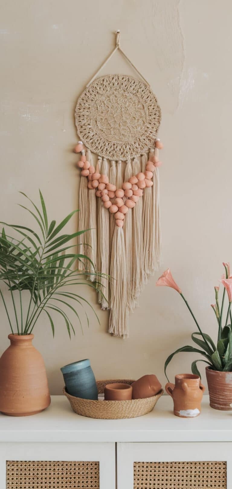 17 Natural Boho DIY Wall Decor Ideas - The Mega Mom