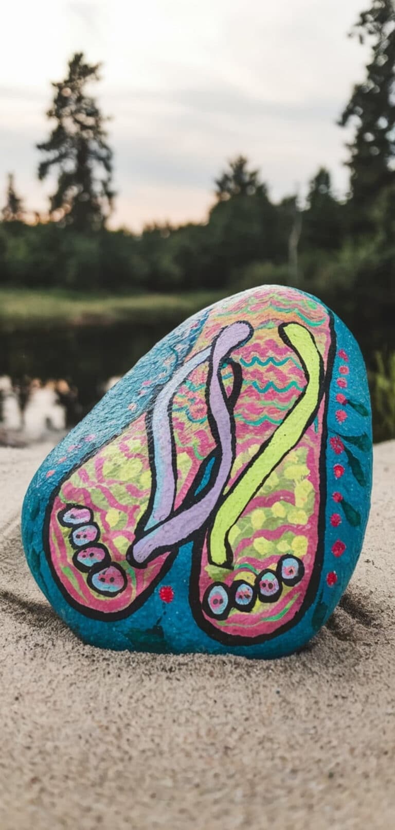 17 Creative Summer Rock Painting Ideas - The Mega Mom
