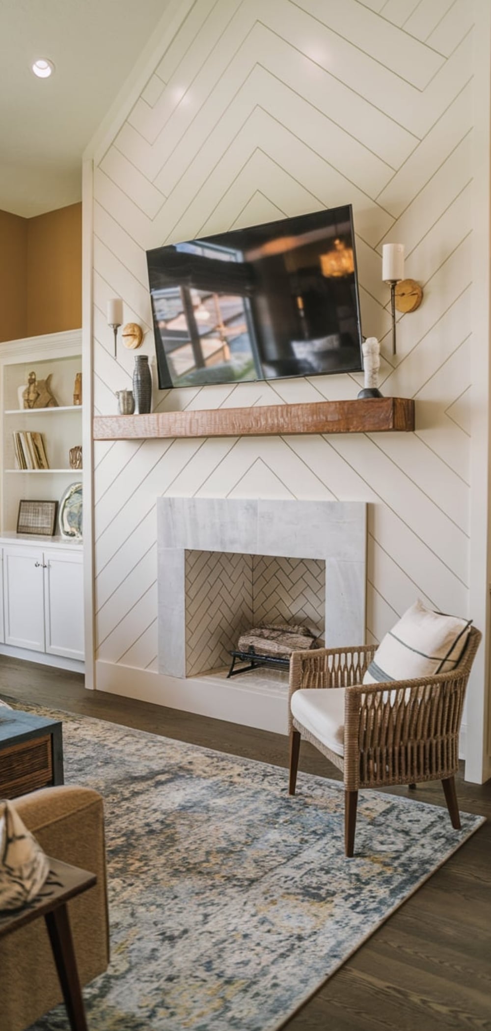 Shiplap Fireplace