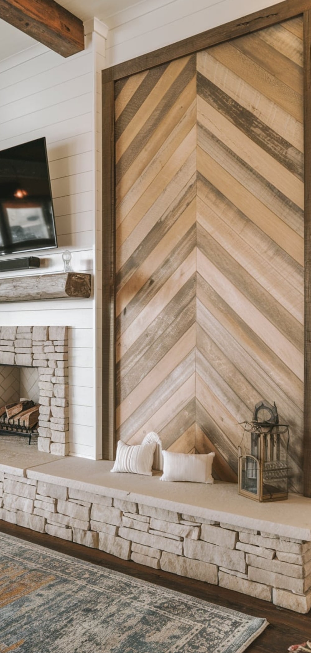 Shiplap Fireplace