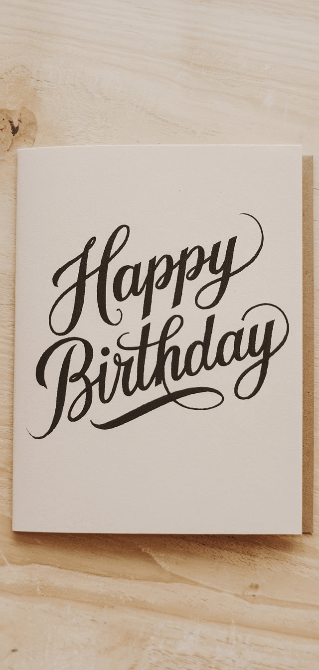 Birthday Card Ideas
