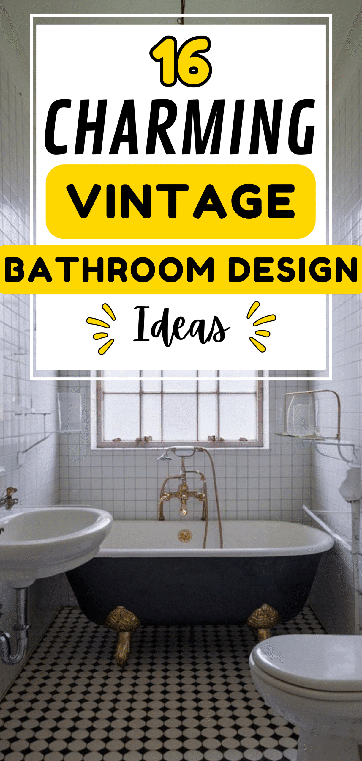 Vintage Bathroom Design