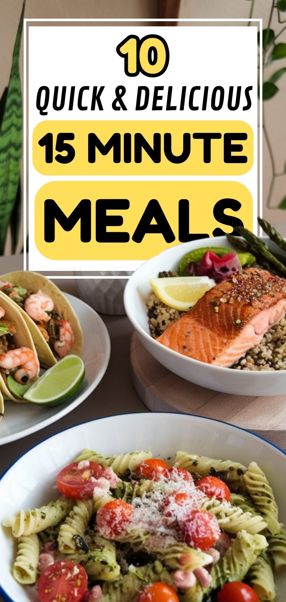 15 Minute Meals