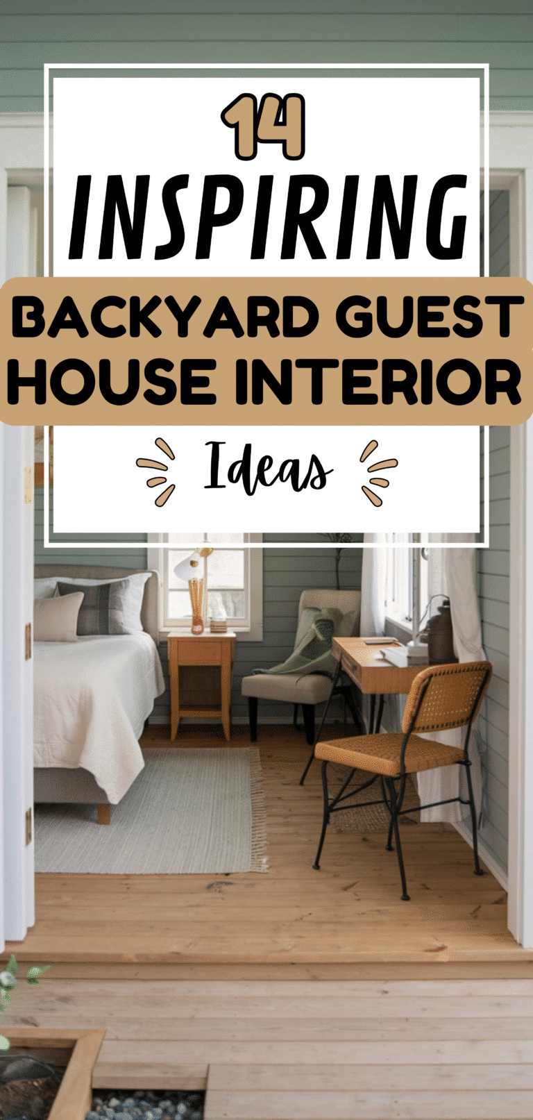 14 Inspiring Backyard Guest House Interior Ideas - The Mega Mom