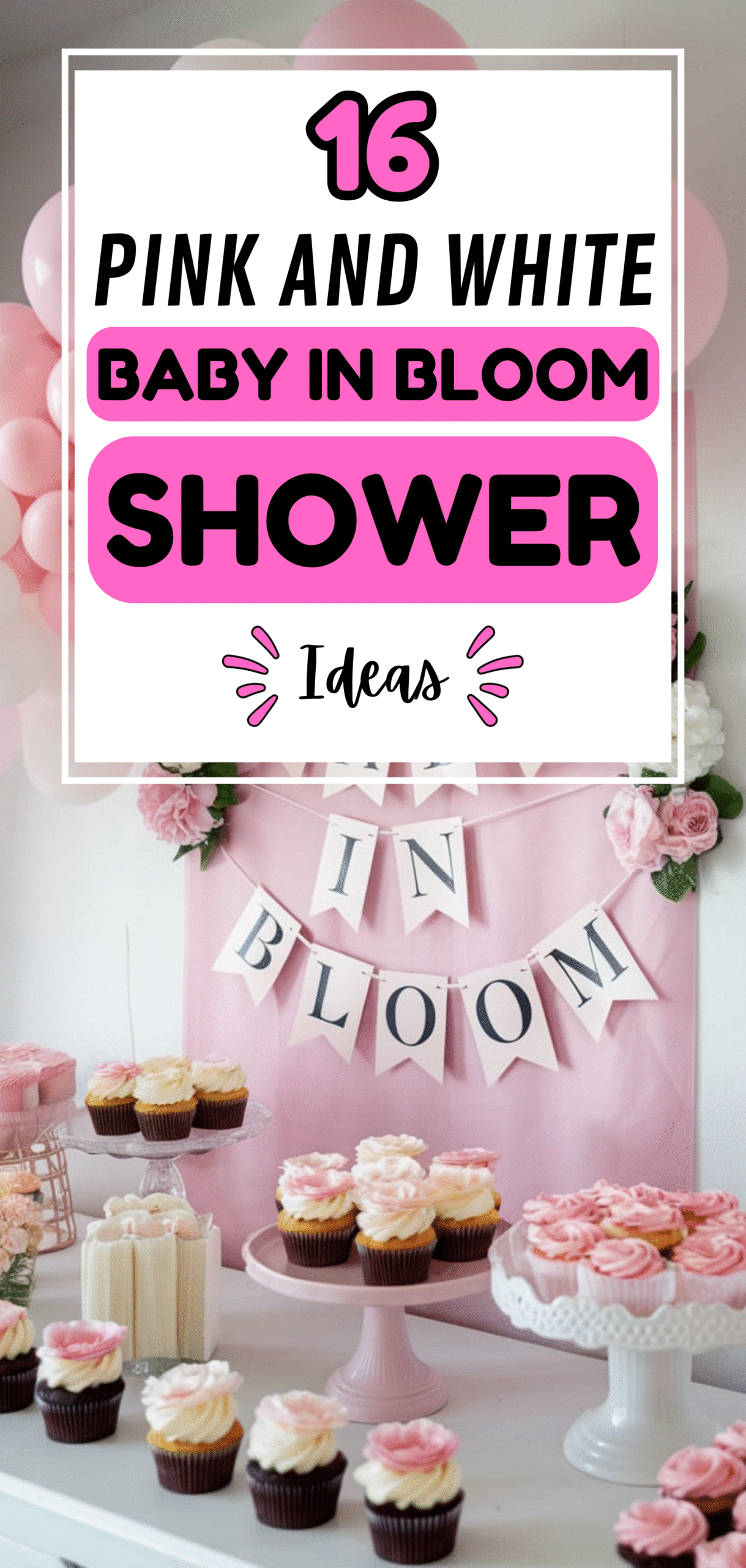 Baby in Bloom Shower Ideas