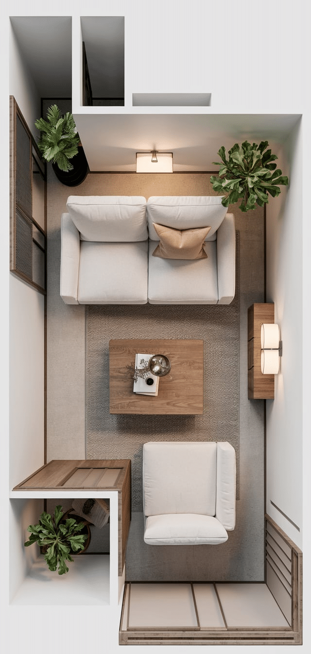Small Living Room Layout