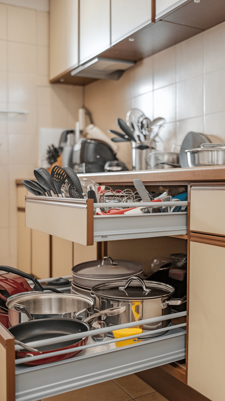 Kitchen Cabinet Organization