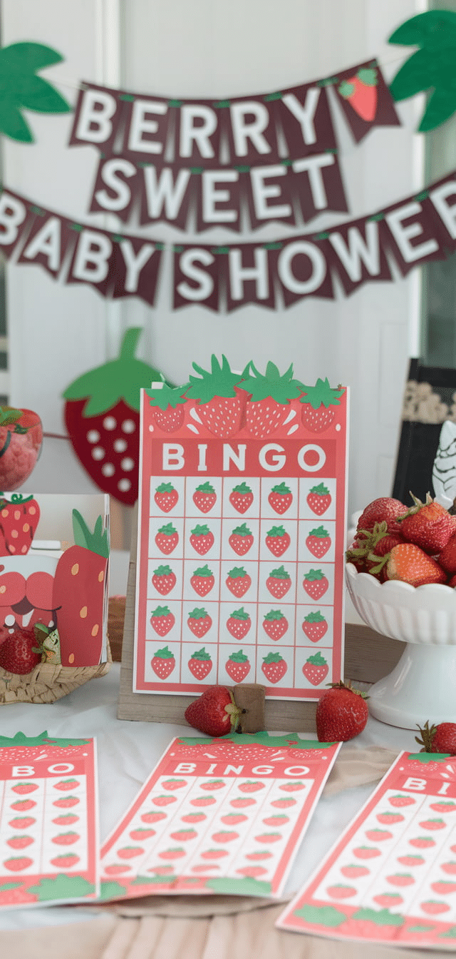 Berry Sweet Baby Shower Theme