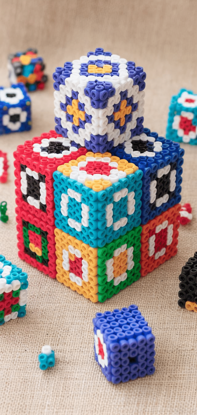 3D Perler Bead