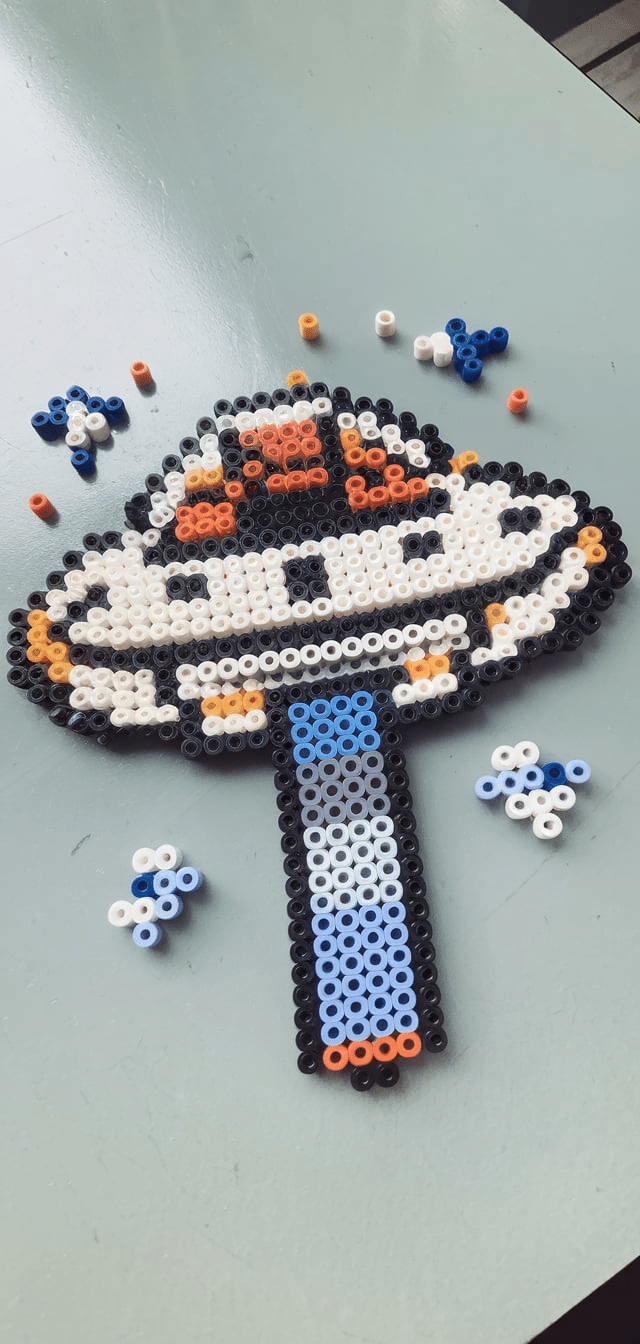 3D Perler Bead