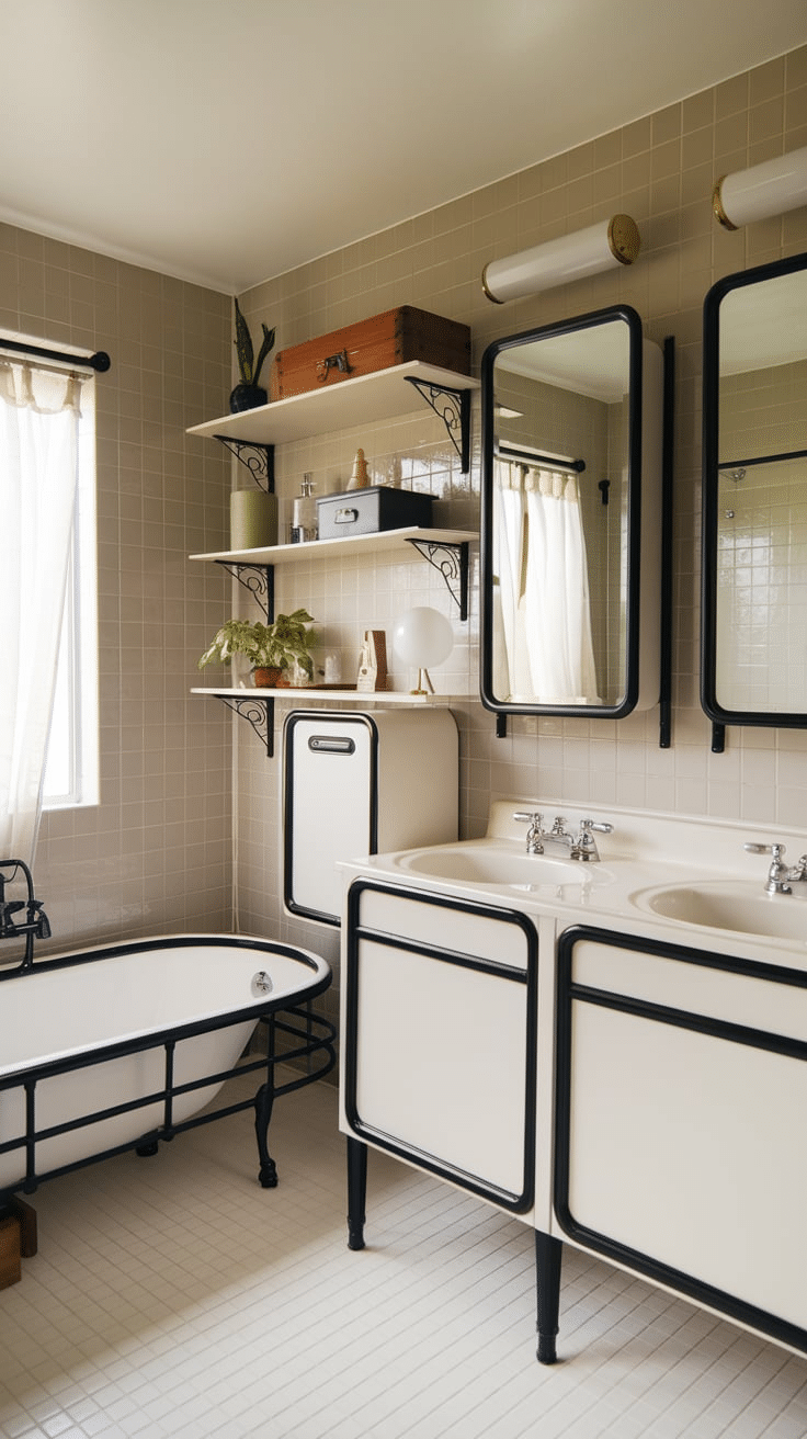 Mid Century Modern Bathroom