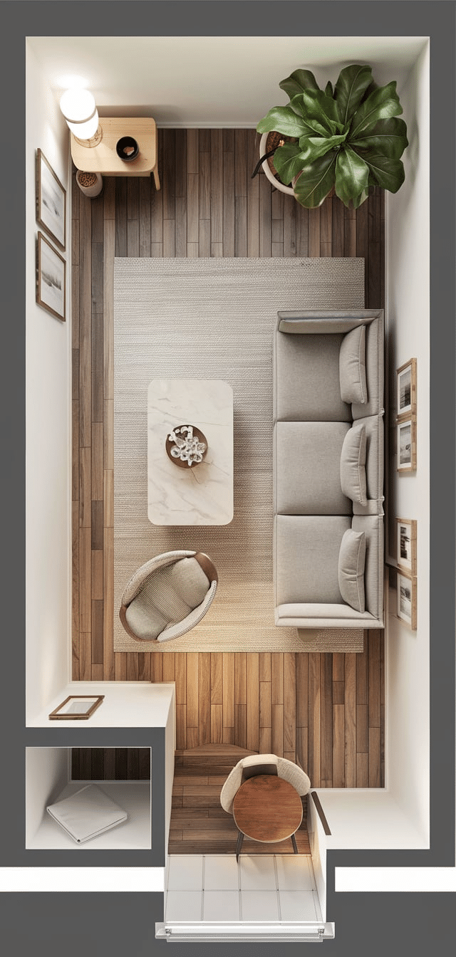 Small Living Room Layout