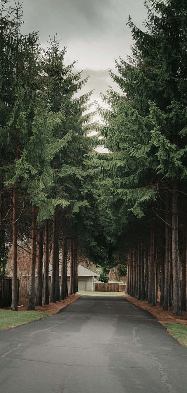 Driveway Entry Landscaping