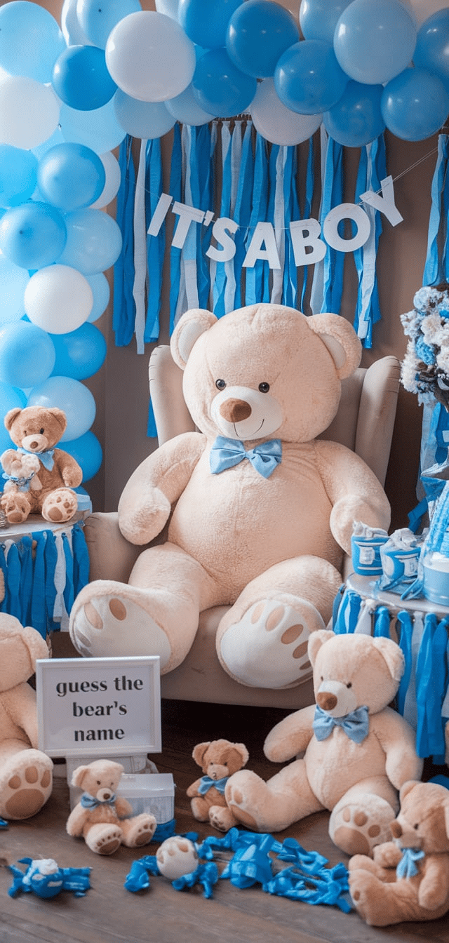 Teddy Bear Baby Shower Ideas
