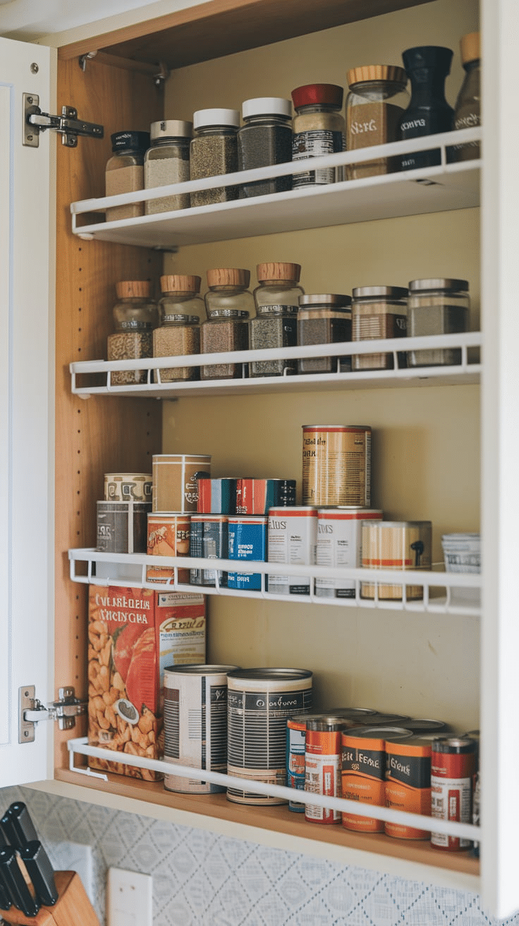 Kitchen Cabinet Organization