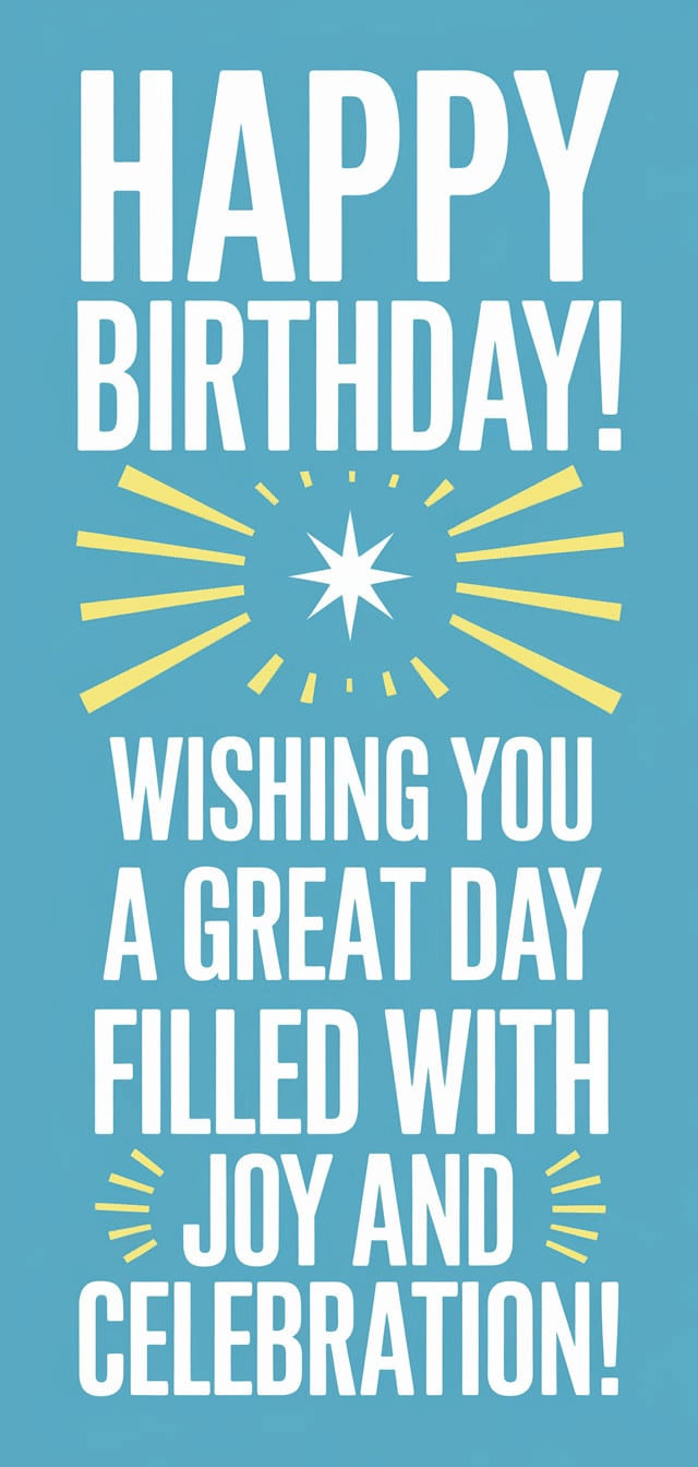 Happy Birthday Wishes Cards