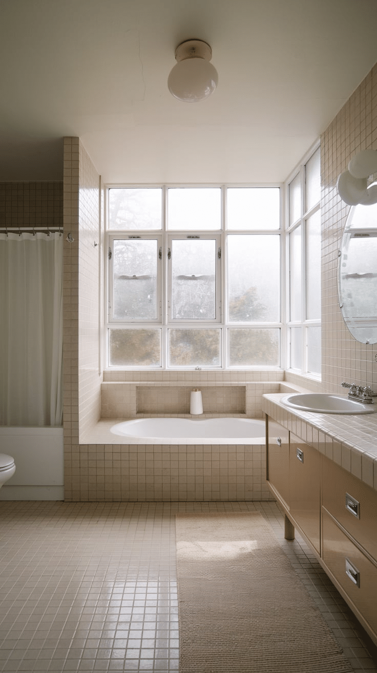 Mid Century Modern Bathroom